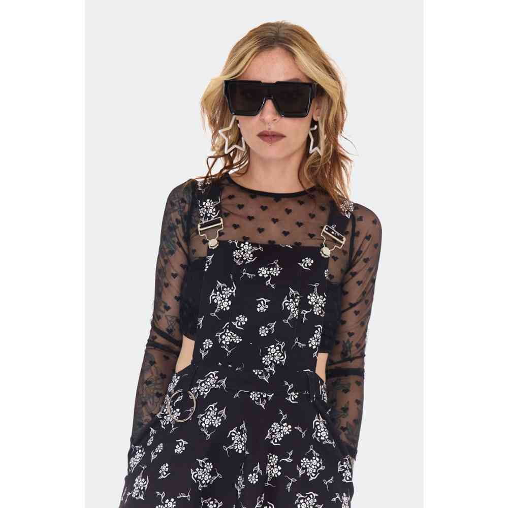 Jawbreaker - Chunky Square Visor Des lunettes de soleil - Noir